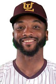Josh Stowers in a baseball cap and jersey